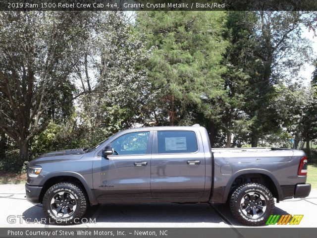 2019 Ram 1500 Rebel Crew Cab 4x4 in Granite Crystal Metallic