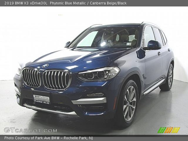 2019 BMW X3 xDrive30i in Phytonic Blue Metallic