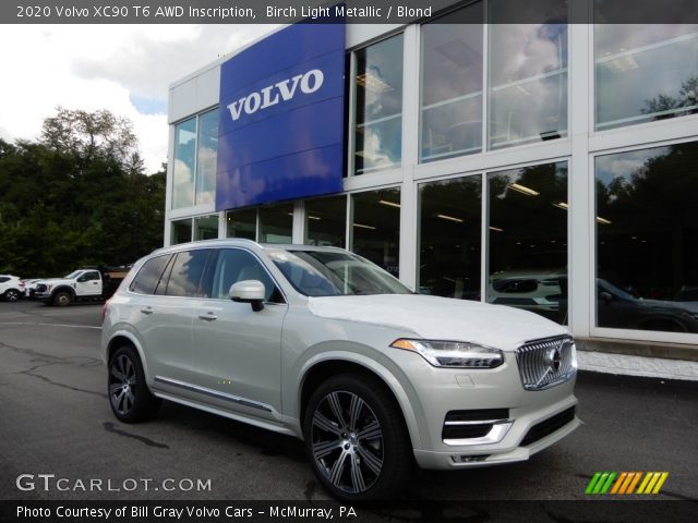 2020 Volvo XC90 T6 AWD Inscription in Birch Light Metallic