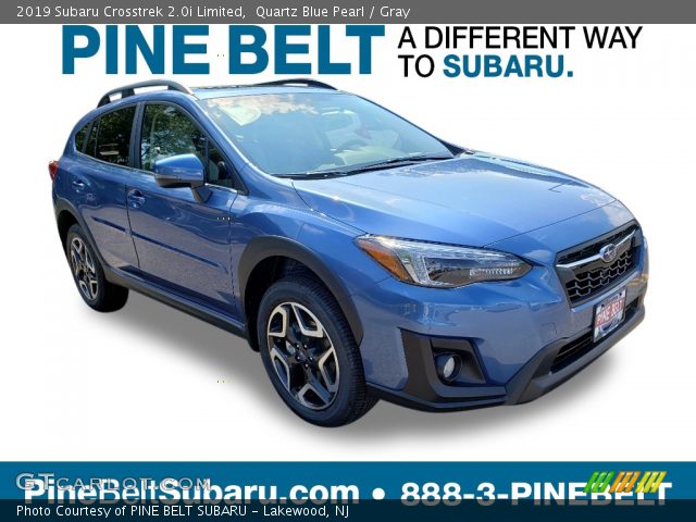 2019 Subaru Crosstrek 2.0i Limited in Quartz Blue Pearl