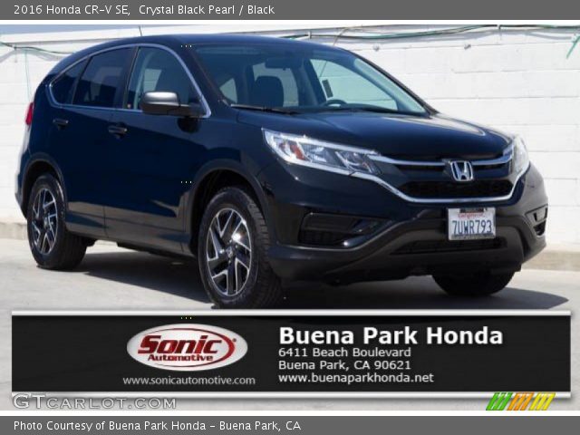 2016 Honda CR-V SE in Crystal Black Pearl