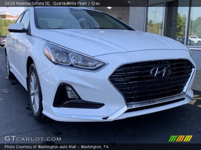 2019 Hyundai Sonata SE in Quartz White Pearl