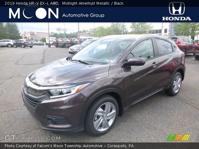 2019 Honda HR-V EX-L AWD in Midnight Amethyst Metallic