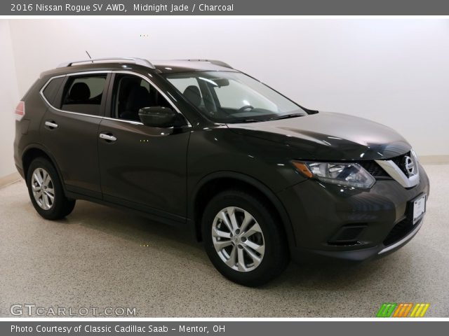 2016 Nissan Rogue SV AWD in Midnight Jade