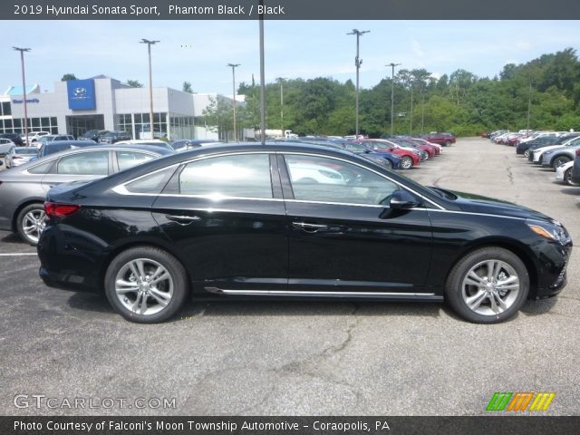 2019 Hyundai Sonata Sport in Phantom Black