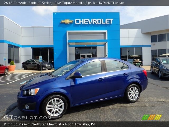 2012 Chevrolet Sonic LT Sedan in Blue Topaz Metallic