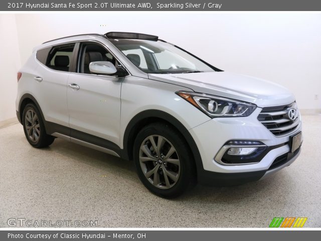 2017 Hyundai Santa Fe Sport 2.0T Ulitimate AWD in Sparkling Silver