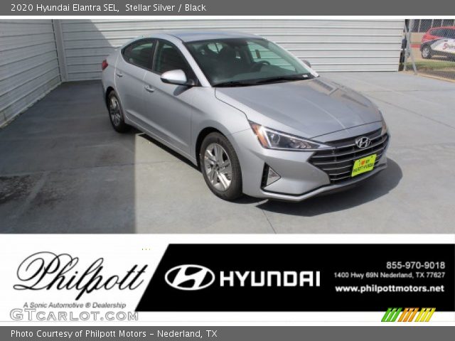 2020 Hyundai Elantra SEL in Stellar Silver
