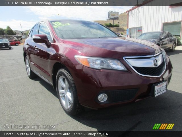 2013 Acura RDX Technology in Basque Red Pearl II