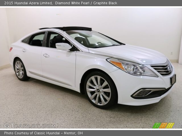 2015 Hyundai Azera Limited in Diamond White Pearl