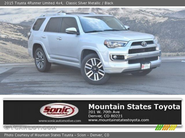 2015 Toyota 4Runner Limited 4x4 in Classic Silver Metallic