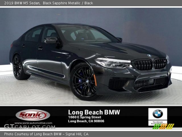 2019 BMW M5 Sedan in Black Sapphire Metallic