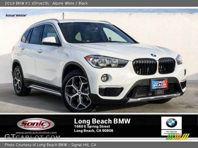 2019 BMW X1 sDrive28i in Alpine White