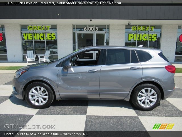 2019 Buick Envision Preferred in Satin Steel Gray Metallic