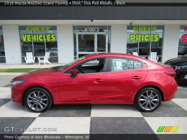 2018 Mazda MAZDA3 Grand Touring 4 Door in Soul Red Metallic