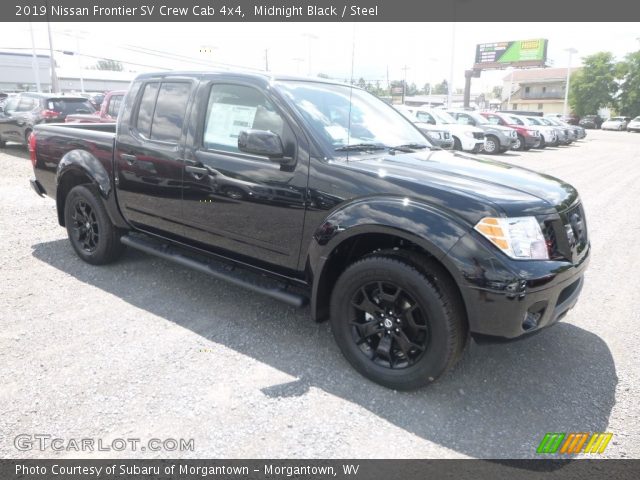 2019 Nissan Frontier SV Crew Cab 4x4 in Midnight Black