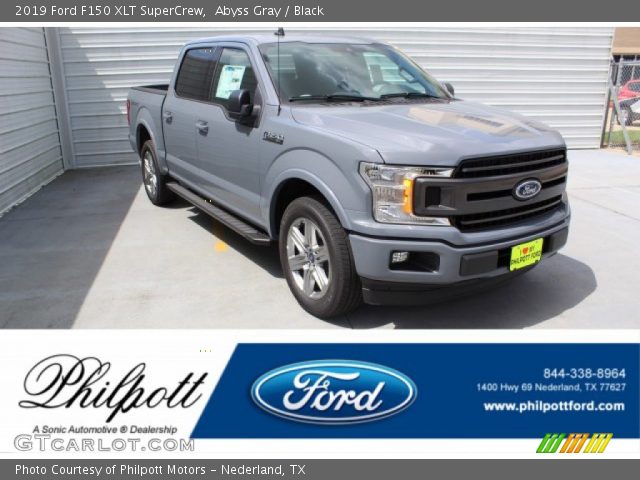 2019 Ford F150 XLT SuperCrew in Abyss Gray