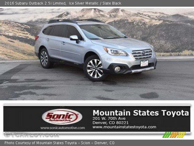 2016 Subaru Outback 2.5i Limited in Ice Silver Metallic