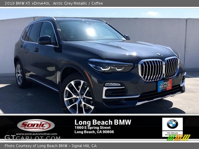 2019 BMW X5 xDrive40i in Arctic Grey Metallic