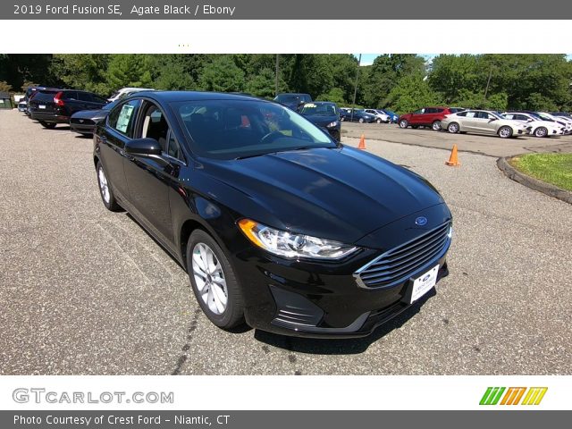 2019 Ford Fusion SE in Agate Black