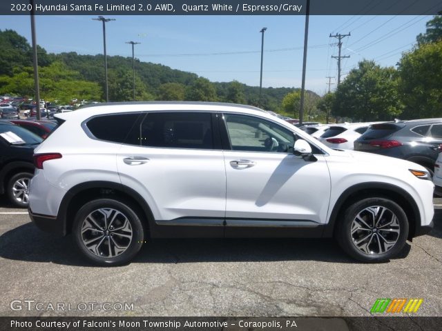 2020 Hyundai Santa Fe Limited 2.0 AWD in Quartz White