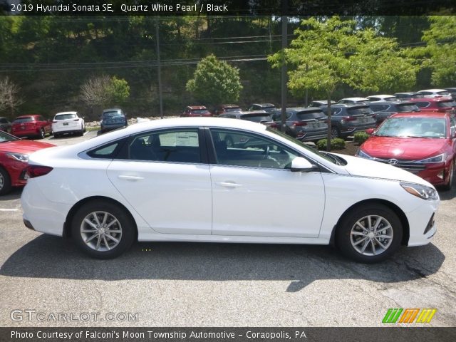2019 Hyundai Sonata SE in Quartz White Pearl