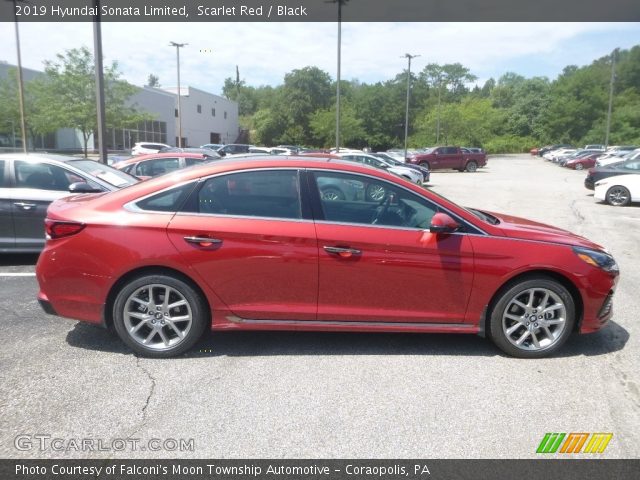 2019 Hyundai Sonata Limited in Scarlet Red