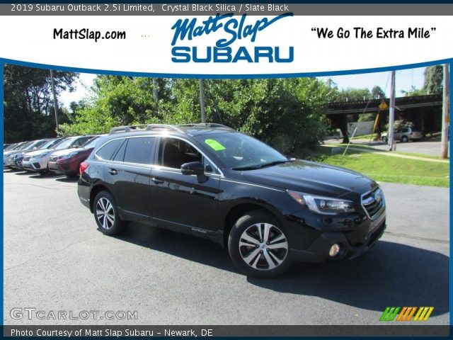 2019 Subaru Outback 2.5i Limited in Crystal Black Silica