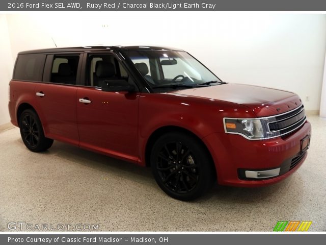 2016 Ford Flex SEL AWD in Ruby Red