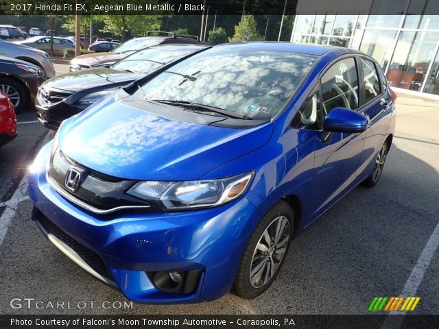2017 Honda Fit EX in Aegean Blue Metallic