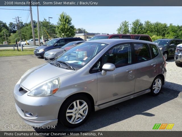 2008 Honda Fit Sport in Storm Silver Metallic