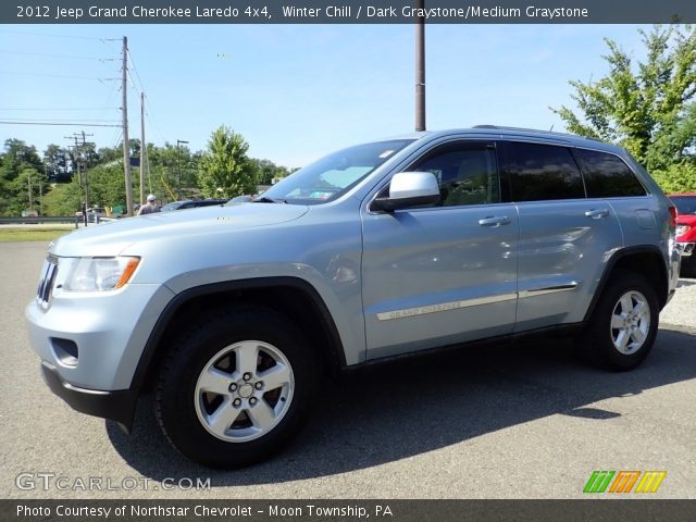 2012 Jeep Grand Cherokee Laredo 4x4 in Winter Chill