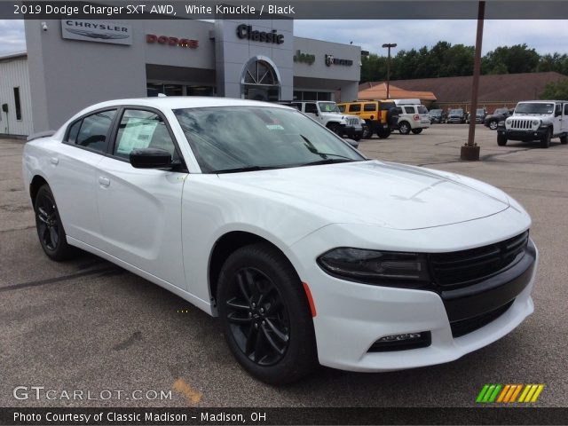 2019 Dodge Charger SXT AWD in White Knuckle