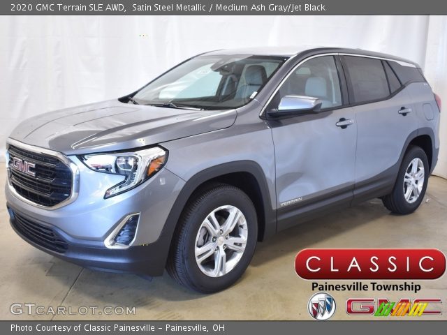 2020 GMC Terrain SLE AWD in Satin Steel Metallic