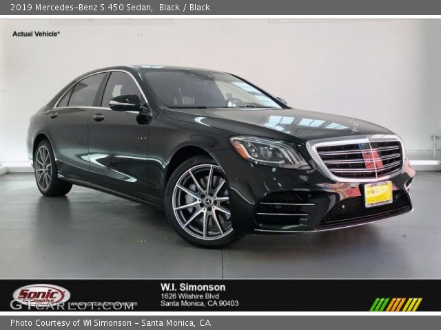 2019 Mercedes-Benz S 450 Sedan in Black