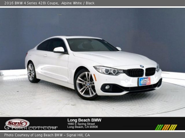 2016 BMW 4 Series 428i Coupe in Alpine White