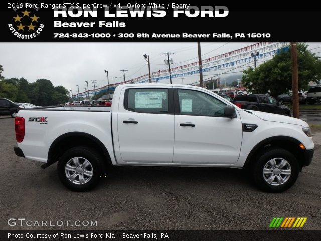 2019 Ford Ranger STX SuperCrew 4x4 in Oxford White