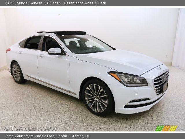 2015 Hyundai Genesis 3.8 Sedan in Casablanca White