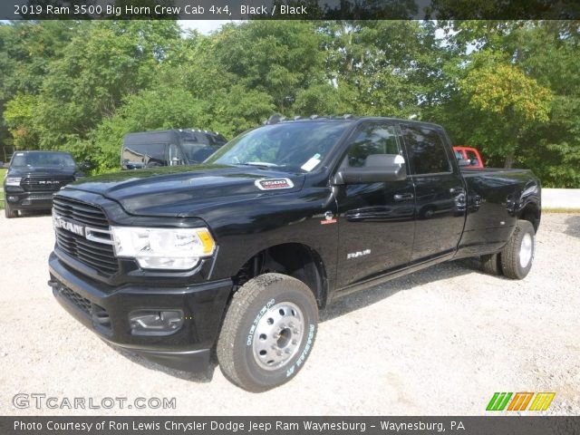 2019 Ram 3500 Big Horn Crew Cab 4x4 in Black