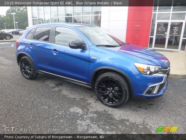 2018 Mitsubishi Outlander Sport ES AWC in Blue Octane Metallic