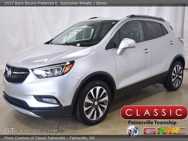 2017 Buick Encore Preferred II in Quicksilver Metallic