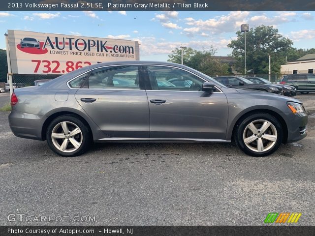 2013 Volkswagen Passat 2.5L SE in Platinum Gray Metallic