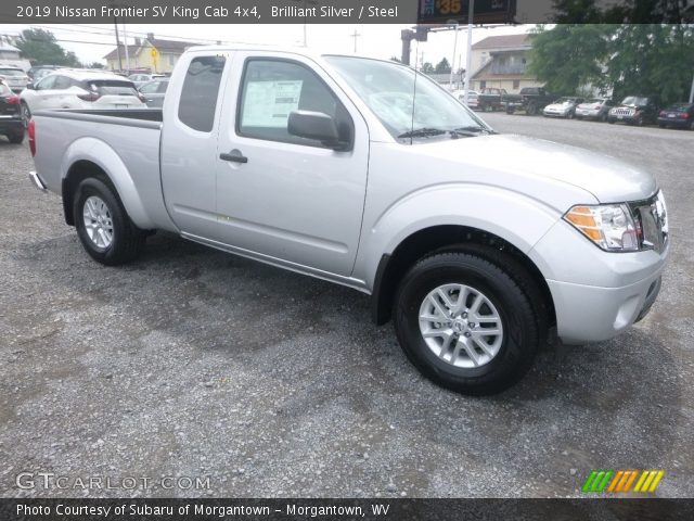 2019 Nissan Frontier SV King Cab 4x4 in Brilliant Silver