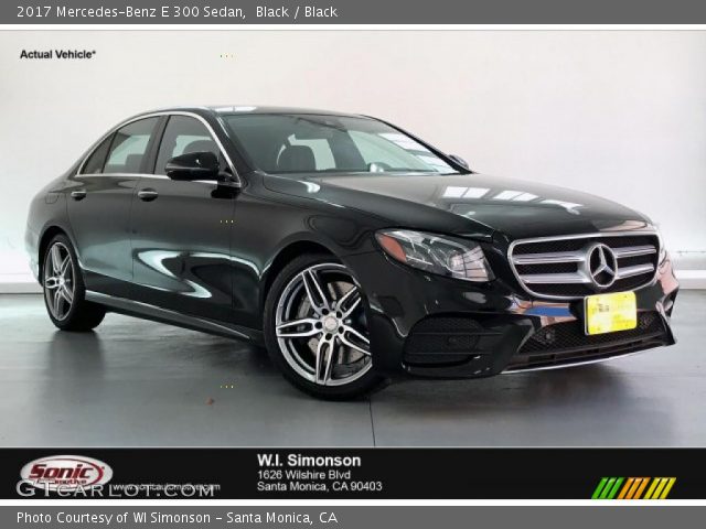 2017 Mercedes-Benz E 300 Sedan in Black