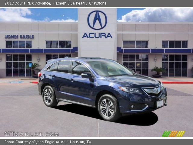 2017 Acura RDX Advance in Fathom Blue Pearl