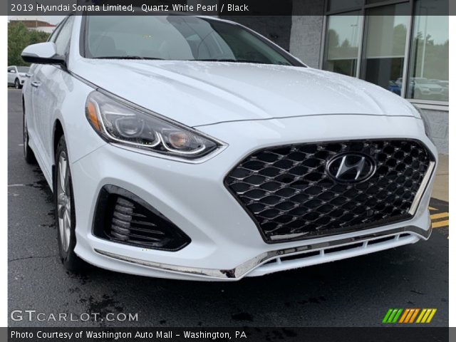 2019 Hyundai Sonata Limited in Quartz White Pearl