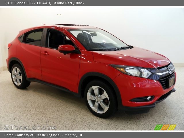2016 Honda HR-V LX AWD in Milano Red
