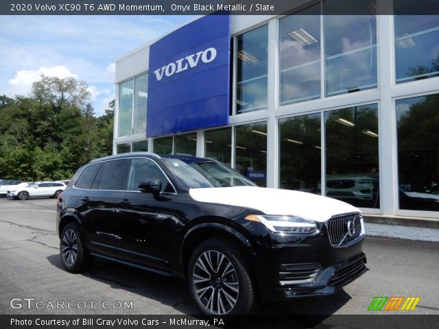 2020 Volvo XC90 T6 AWD Momentum in Onyx Black Metallic