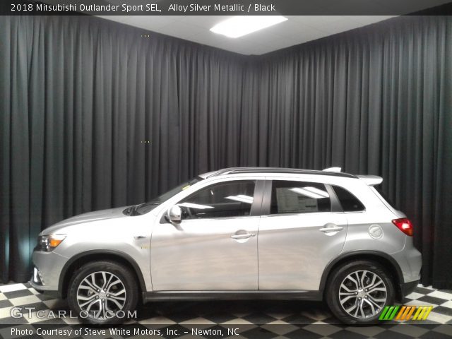 2018 Mitsubishi Outlander Sport SEL in Alloy Silver Metallic