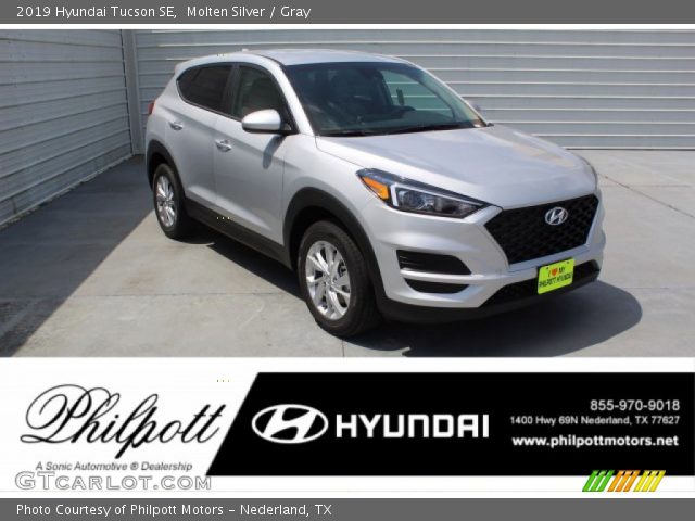2019 Hyundai Tucson SE in Molten Silver